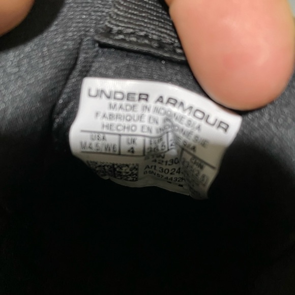 Womens under armor HOVR summit fat tire delta running shoes size 6 running gym - Picture 6 of 10